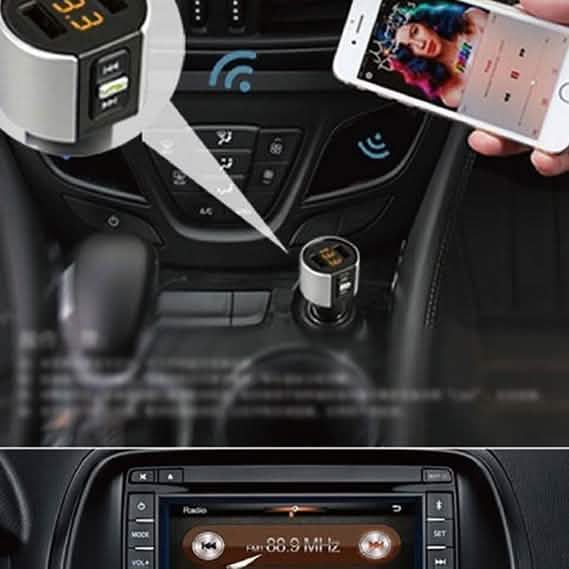 Wireless Car Mp3 FM Transmitter USB Charger by DailySale
