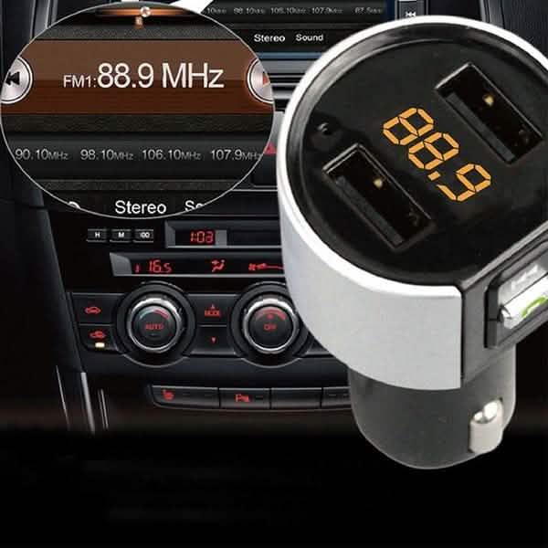 Wireless Car Mp3 FM Transmitter USB Charger by DailySale
