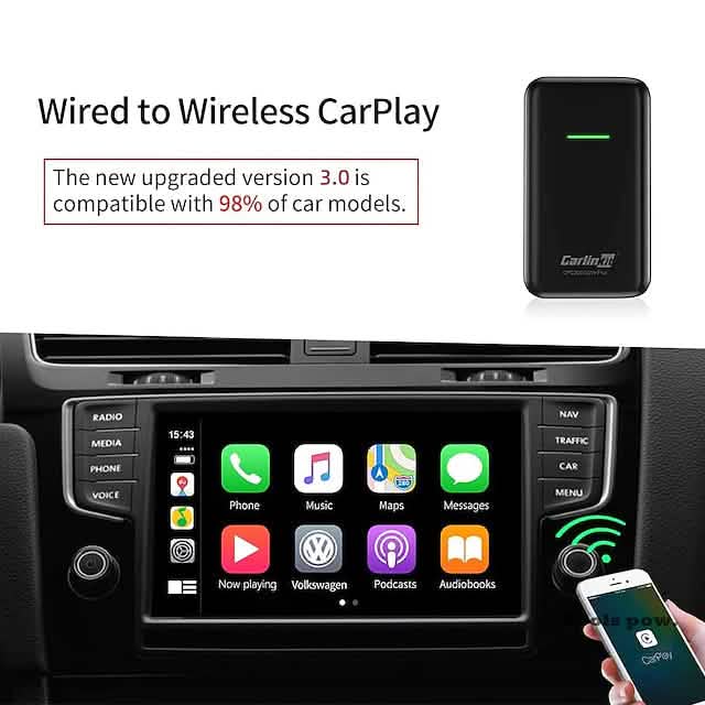 Wireless CarPlay Adapter by DailySale