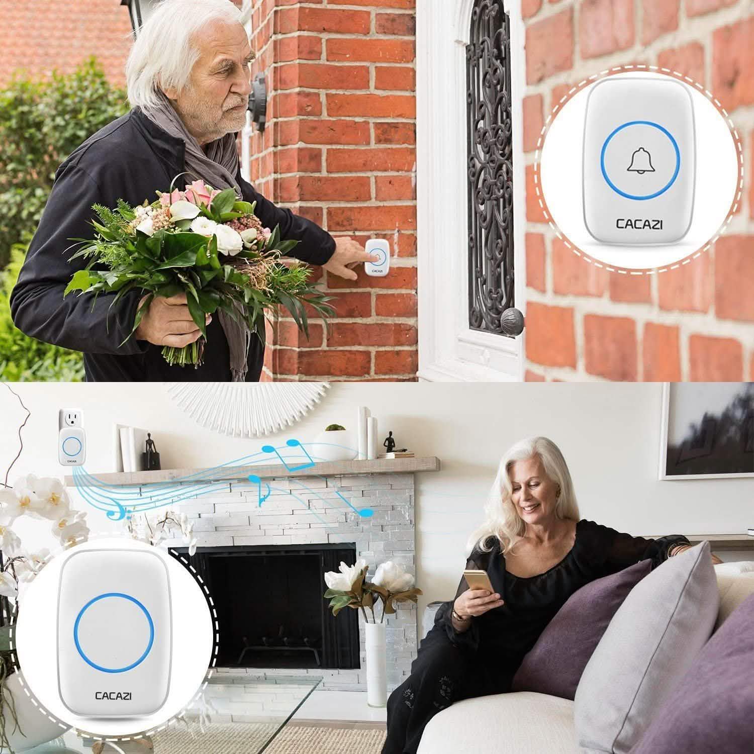 Wireless Intelligent Waterproof Doorbell by DailySale