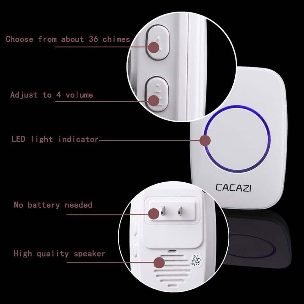 Wireless Intelligent Waterproof Doorbell by DailySale