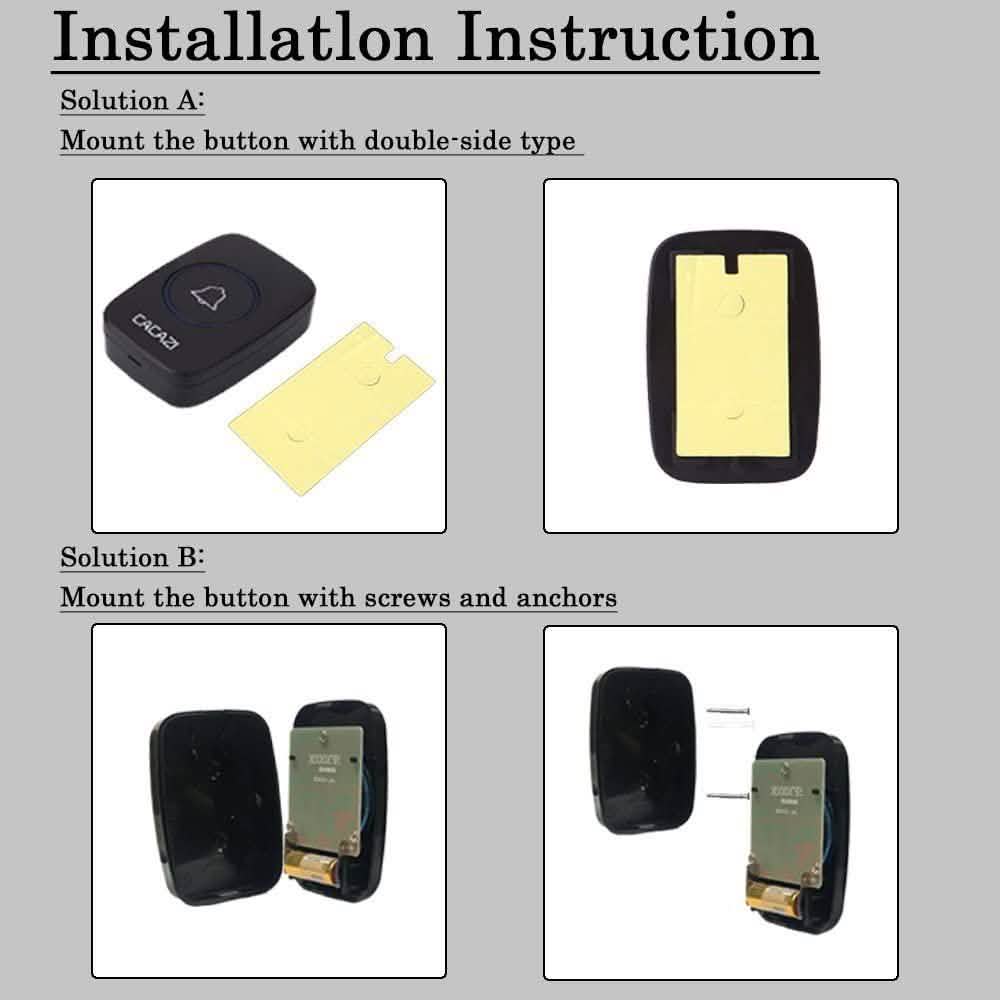 Wireless Intelligent Waterproof Doorbell by DailySale