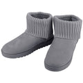 Women Suede Mid-Calf Snow Boot with Anti-slip Rubber Base by DailySale