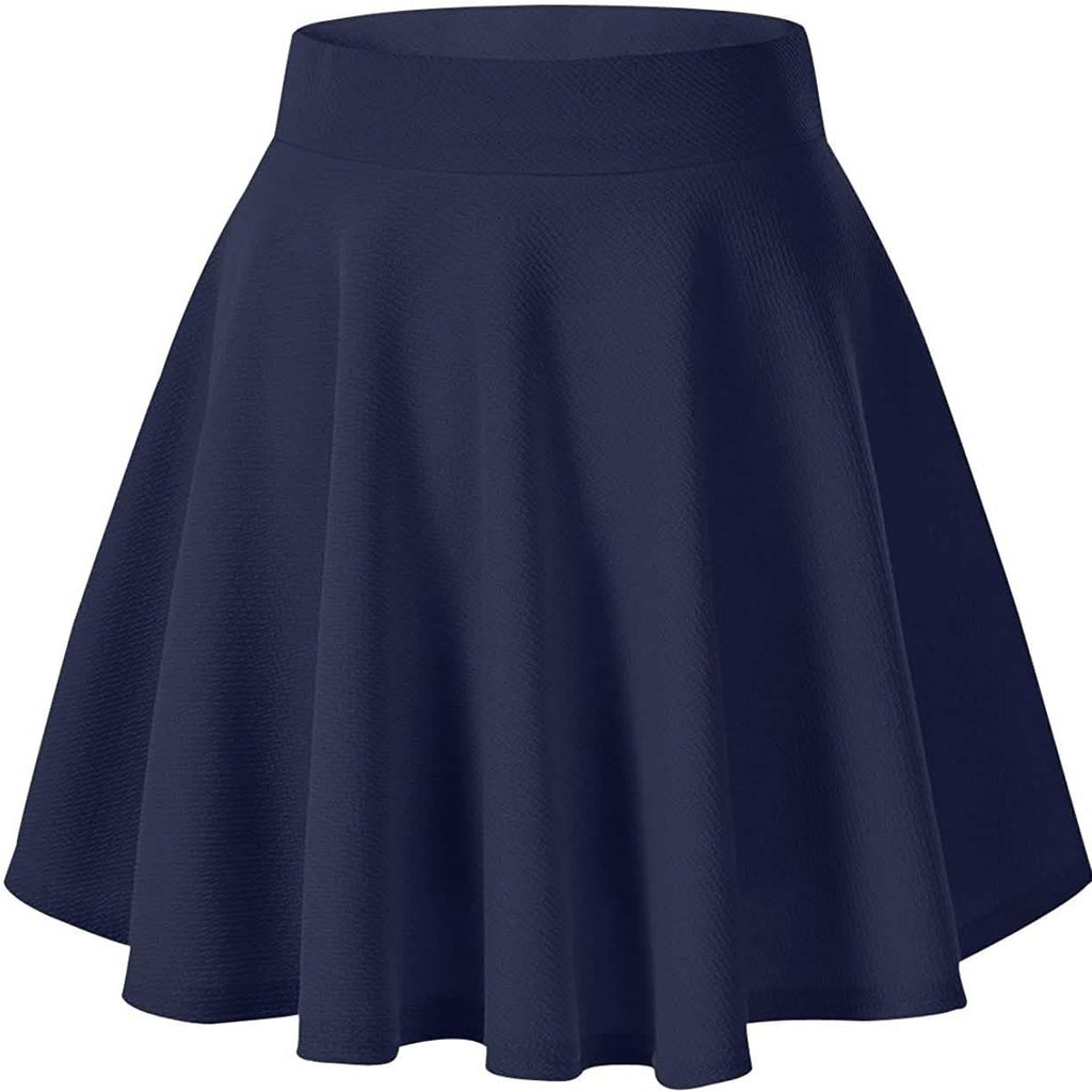 Women's Basic Versatile Flared Mini Skater Skirt by DailySale