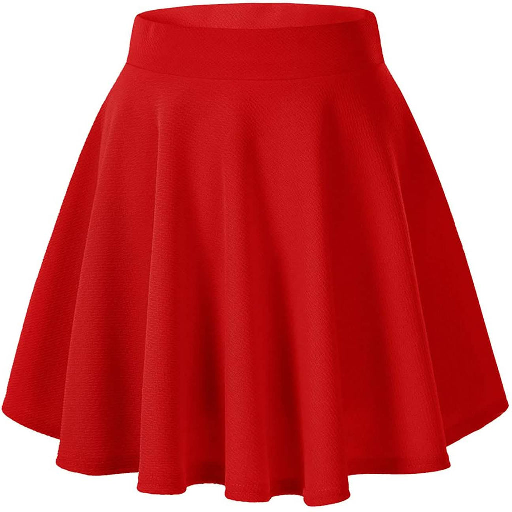 Women's Basic Versatile Flared Mini Skater Skirt by DailySale