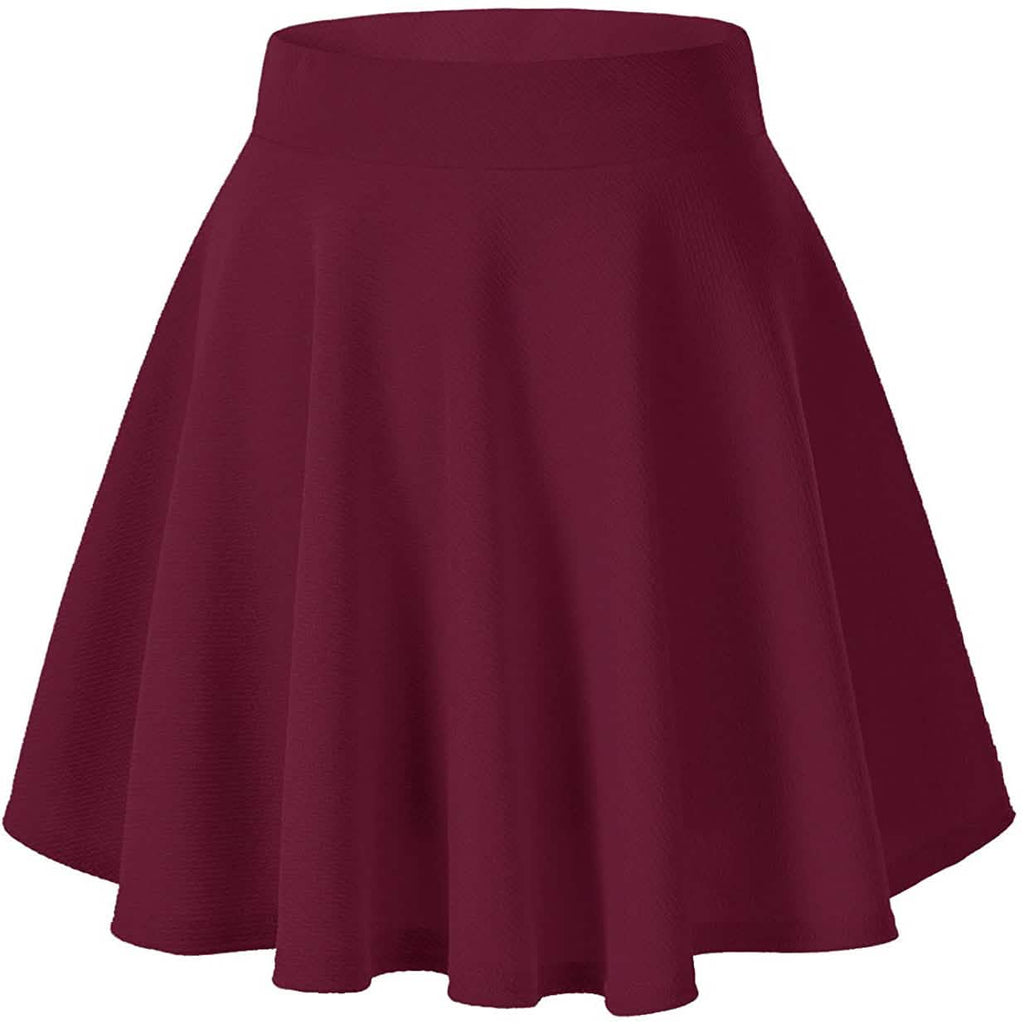 Women's Basic Versatile Flared Mini Skater Skirt by DailySale