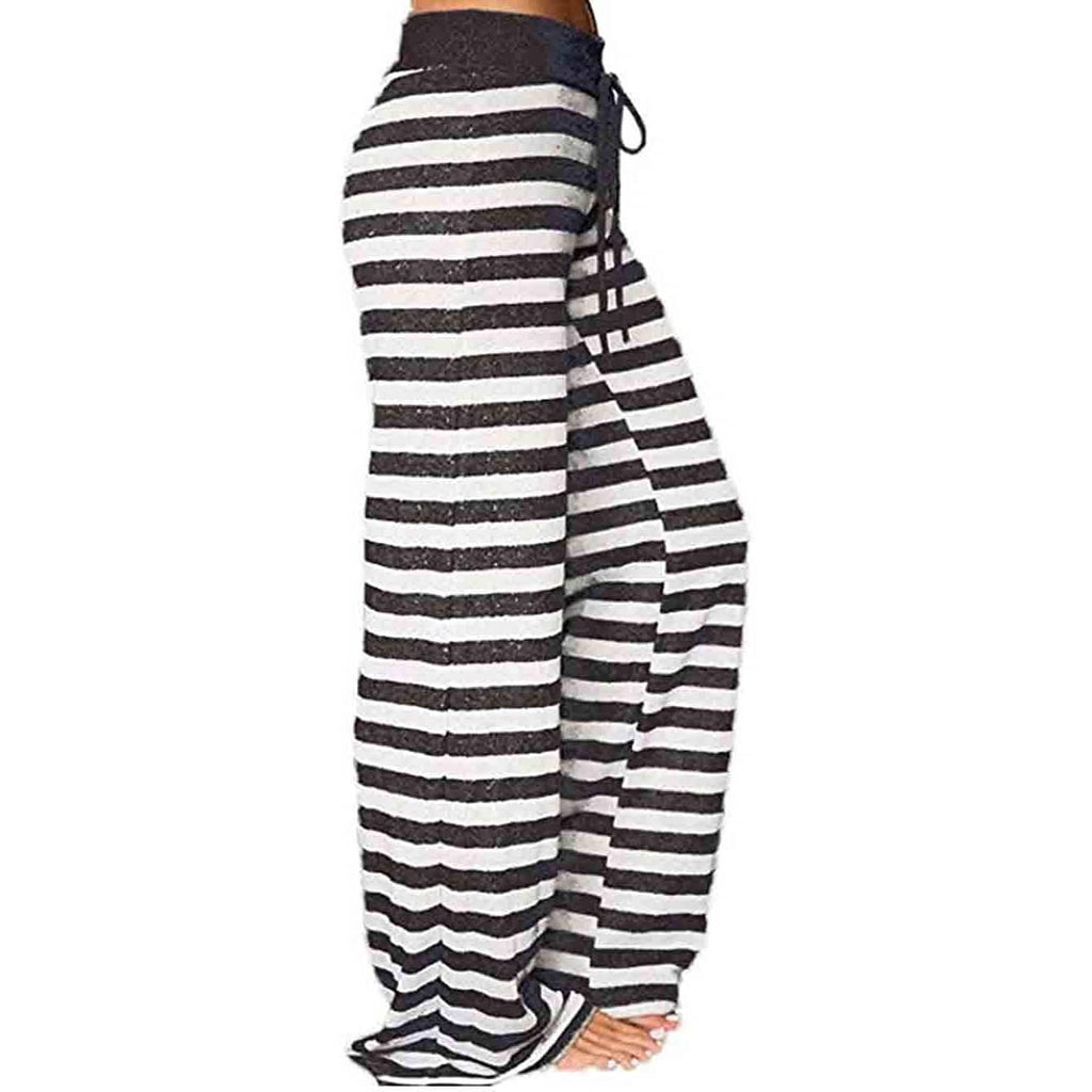 Women's Comfy Stretch Drawstring Palazzo Wide Leg Lounge Pant by DailySale