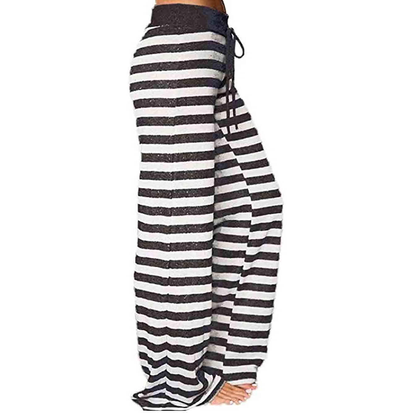 Women's Comfy Stretch Drawstring Palazzo Wide Leg Lounge Pant by DailySale