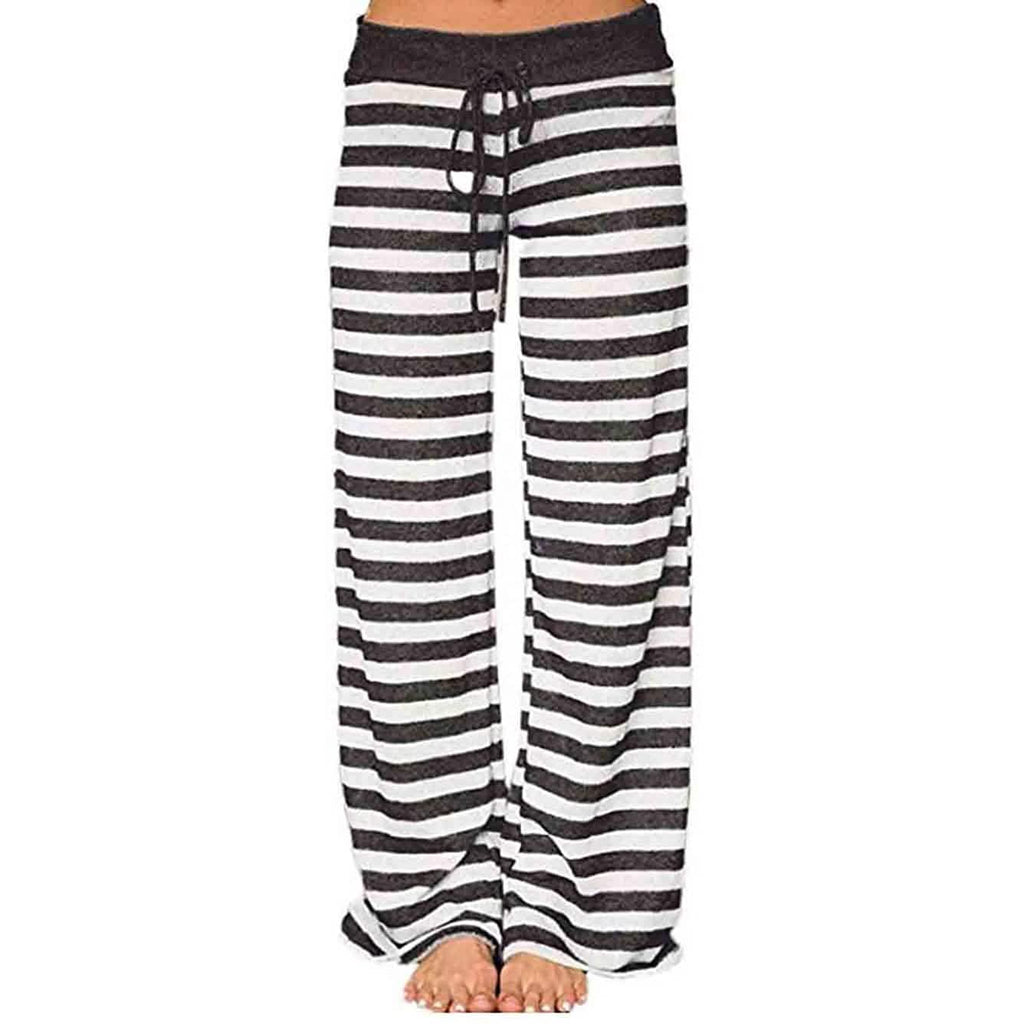 Women's Comfy Stretch Drawstring Palazzo Wide Leg Lounge Pant by DailySale