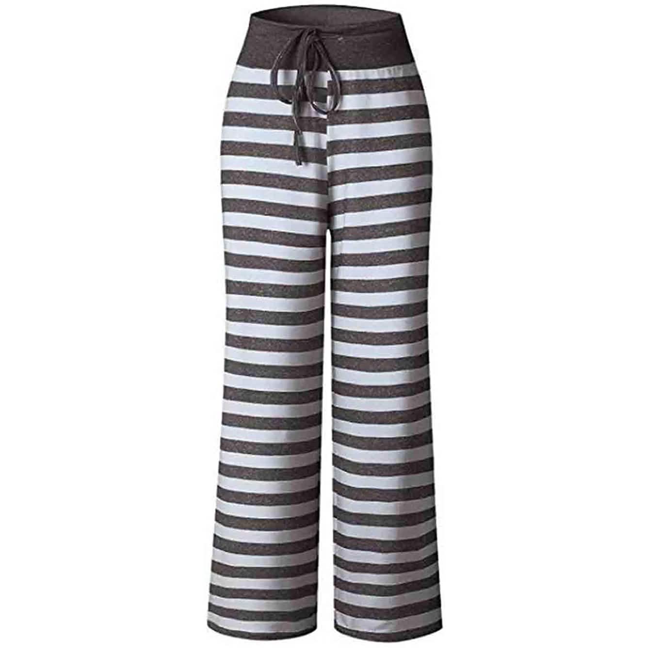 Women's Comfy Stretch Drawstring Palazzo Wide Leg Lounge Pant by DailySale