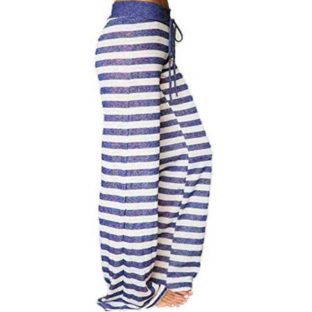Women's Comfy Stretch Drawstring Palazzo Wide Leg Lounge Pant by DailySale