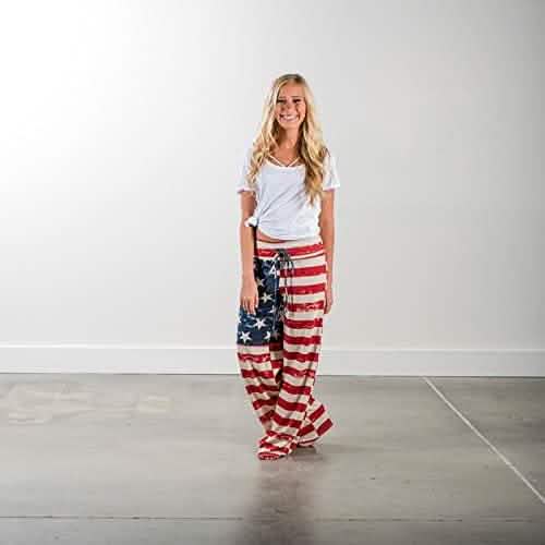 Women's Comfy Stretch Drawstring Palazzo Wide Leg Lounge Pant by DailySale