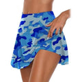 Women's Fashion Camouflage Print Athletic Skirt by DailySale