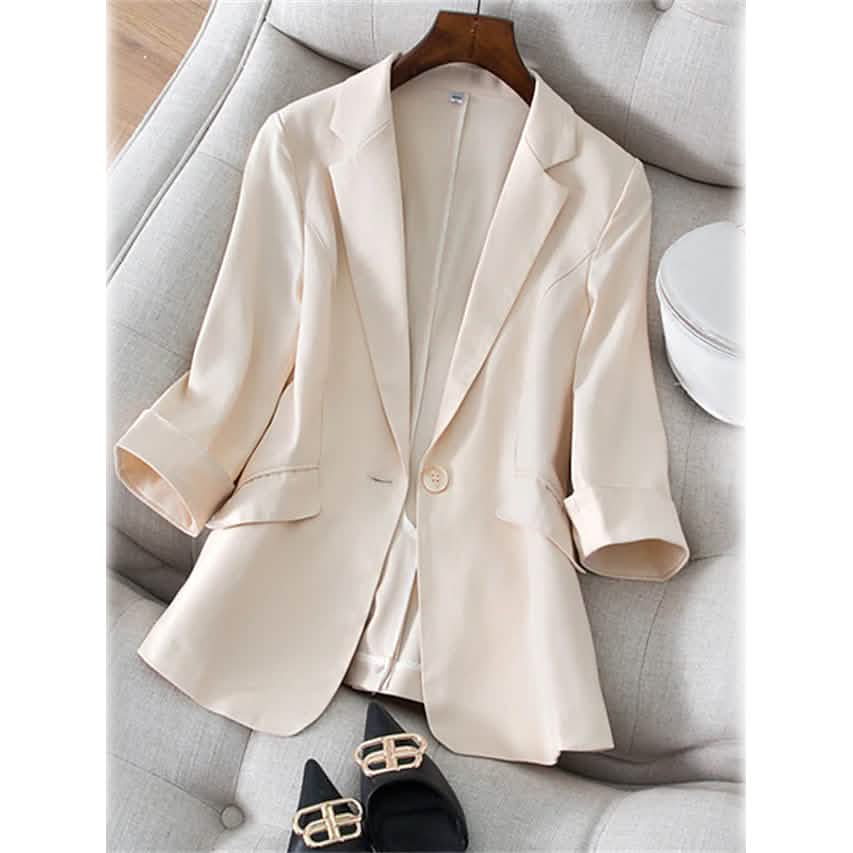 Women's Long Sleeve Pocket Casual Blazer by DailySale