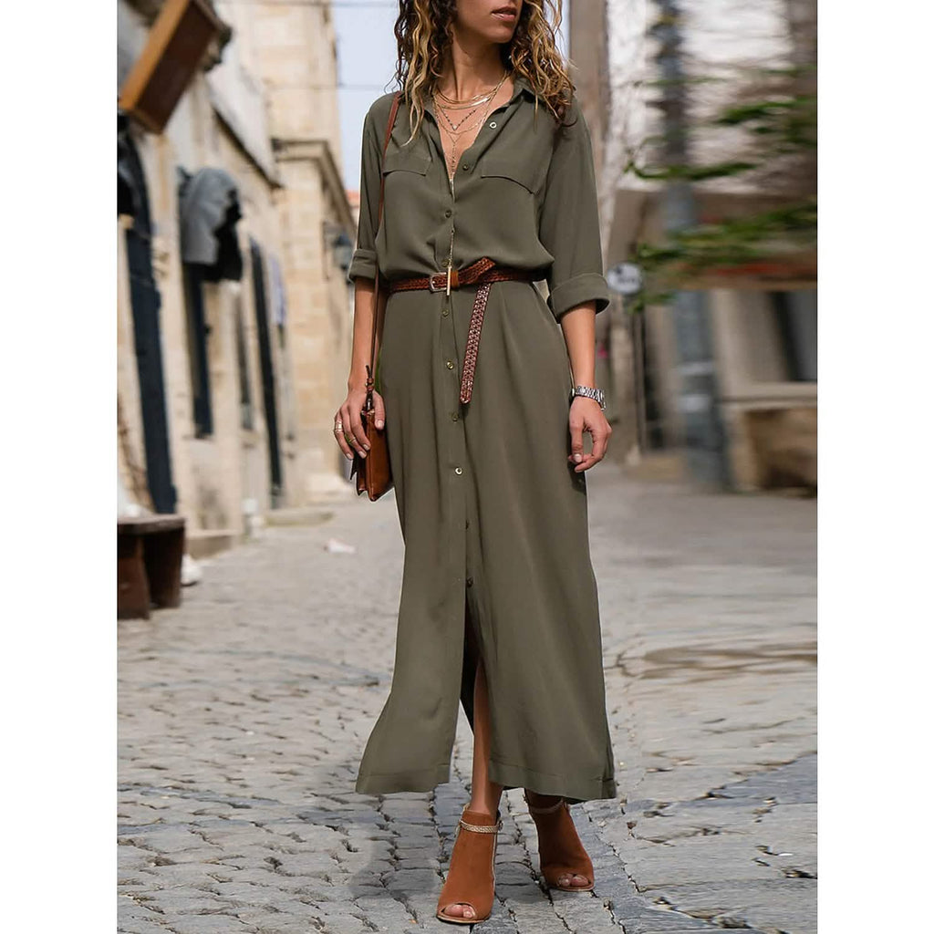 Women's Oversized Loose Shirt Dress by DailySale