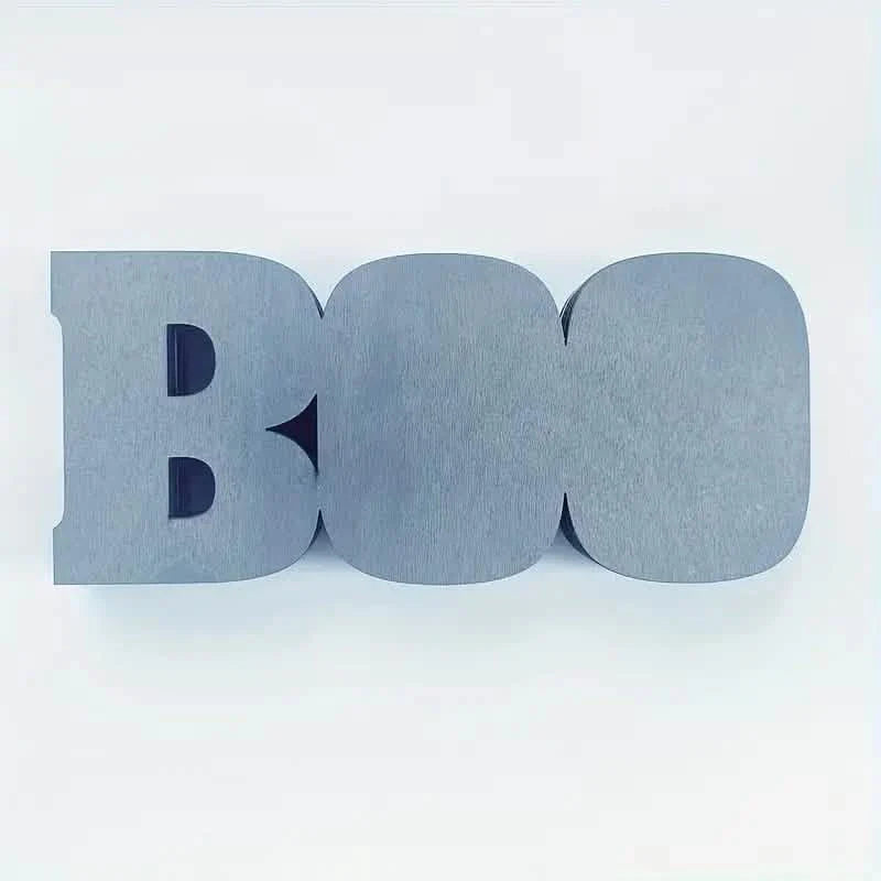 Wooden 3D Halloween Letter Shaped LED Light by DailySale