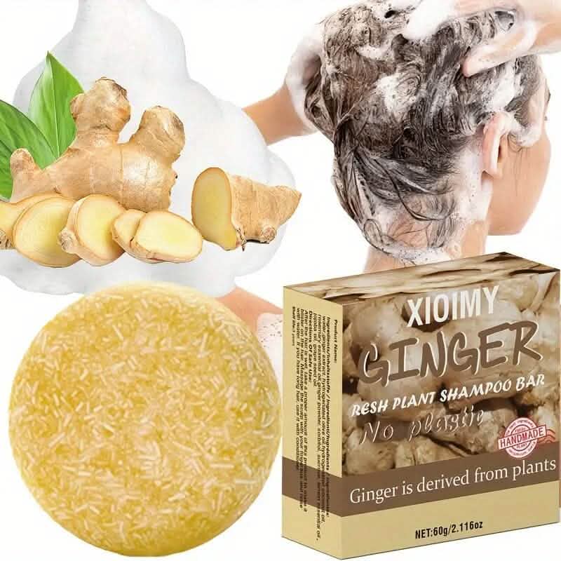 Xioimy Ginger Shampoo Bar 2.116oz by DailySale