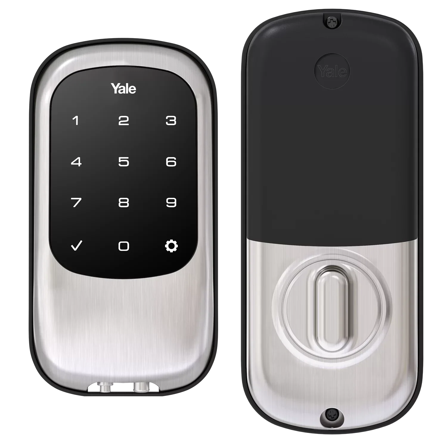 Yale Real Living Keyless Touchscreen Stand Alone Deadbolt Lock with Z-Wave YRD110-ZW-605 by DailySale