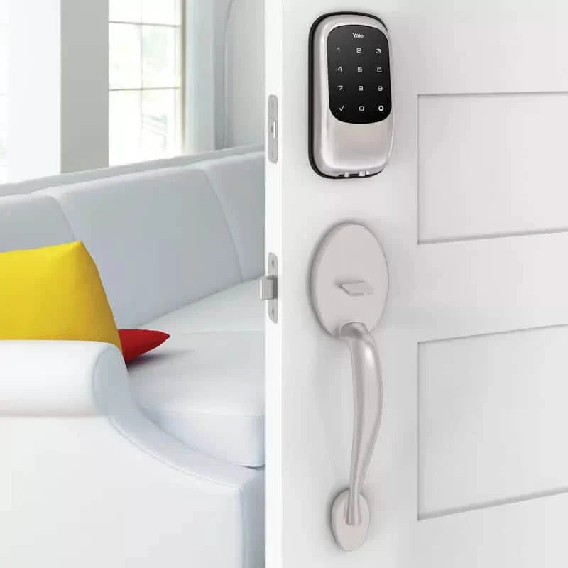 Yale Real Living Keyless Touchscreen Stand Alone Deadbolt Lock with Z-Wave YRD110-ZW-605 by DailySale