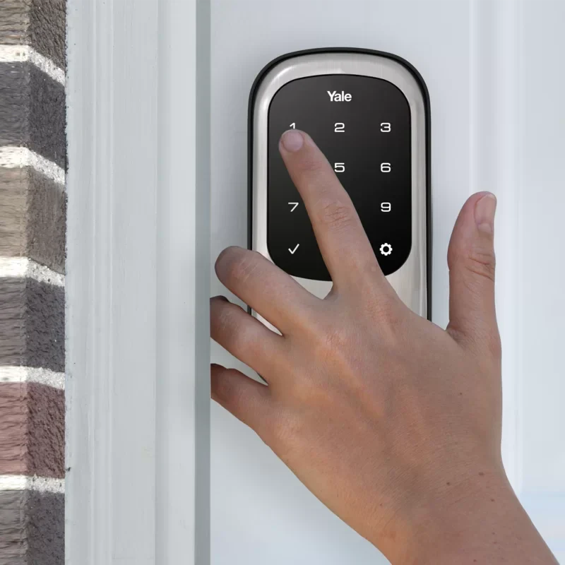 Yale Real Living Keyless Touchscreen Stand Alone Deadbolt Lock with Z-Wave YRD110-ZW-605 by DailySale
