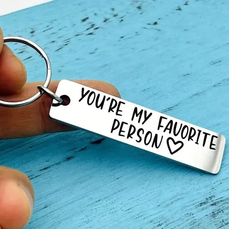 You're My Favorite Person Keychain by DailySale
